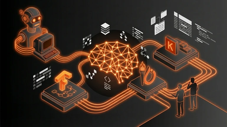 TensorFlow, PyTorch and Keras - deep learning library comparison